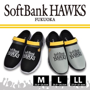 SoftBank HAWKS ソフトバンクホークス メンズ サボ サンダル 靴 シューズ カジュアル SB3832M