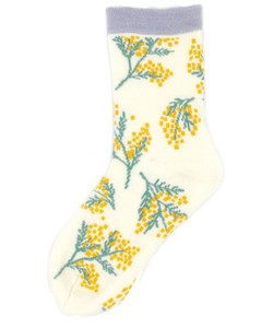 Cold Weather Item Socks Mimosa Natural