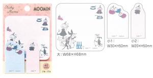 【北欧雑貨】ムーミン　付箋　ピンク　M048-87