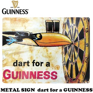 Metal Guinness Beer Tinplate Signboard