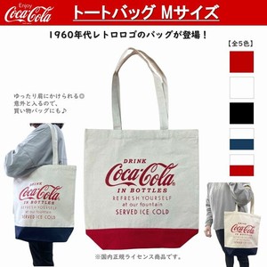 Coca-Cola コカ・コーラ 【 イージーバッグ（M）1930〜40年代ロゴ 】コカコーラ トートバッグ  CC-EBM9
