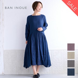 ＜SALE　7/11まで＞【旧仕様】かやギャザードレス
