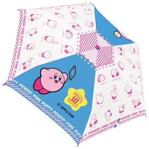Character Kirby of the Stars Compact Umbrellas Kirby of the Stars 30 Blue