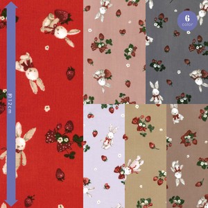 Cotton Fine Wale Corduro Rabbit [2022 NEW]