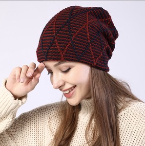 秋冬新モデルの男性と女性の頭の帽子をかぶる             ZCHA2034