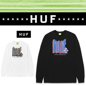 HUF BOOKEND L/S TEE　　20706