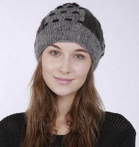 秋冬の新しいニットの単層の暖かい女性の帽子            ZCHA2049