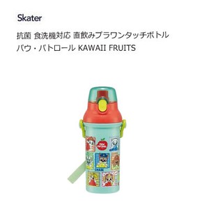 Water Bottle Skater Fruits 480ml