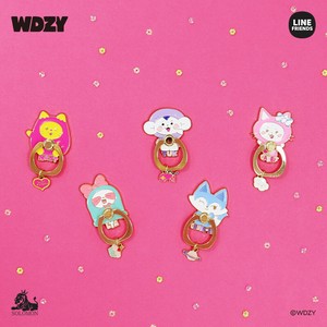 【スマホリング】WDZY スマートフォンメタルリング