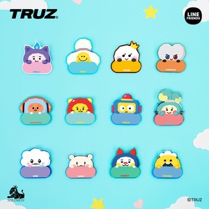 【ピンバッジ】TRUZ ネームバッジ（アルファベットステッカー付)