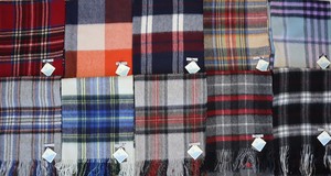 Thick Scarf Plaid Stole Popular Seller