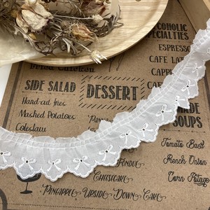 Frill Lace Off White 8 10 6 1 Made in Japan 1 Pc 10