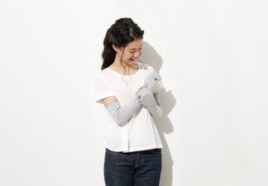 【2023春夏】キシリトール加工UV＆冷感手袋（ワンポイント刺繍）