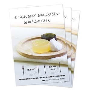 【販促品/無償】池田さんの石けん　パンフレット