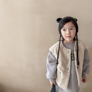 韓国ファッション　もこもこベスト　    子供服　ベビー　新生児　キッズ