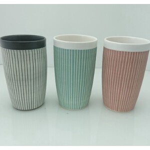 Cup/Tumbler ZEBRA Porcelain 3 Colors Made in Japan