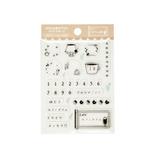 Limited Stock Acrylic Attached Word Clear Stamp Notebook Runner