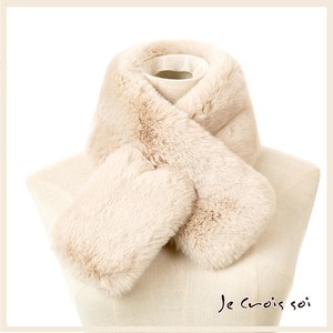 Basic Eco Fur Stole Fluffy Touch Feeling Plain Eco Fur 9