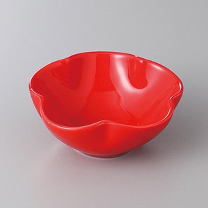Mino ware Side Dish Bowl Red M