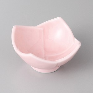美浓烧 小钵碗 小碗 餐具 粉色