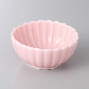 美浓烧 小钵碗 餐具 粉色
