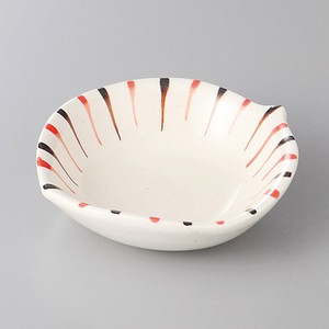 Mino ware Side Dish Bowl Red
