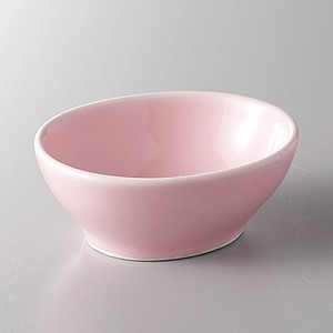 美濃焼 食器 ピンク楕円珍味 MINOWARE TOKI 美濃焼