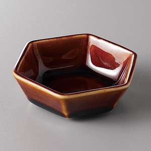 Mino ware Side Dish Bowl Caramel