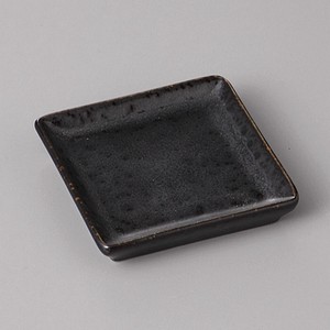 美濃焼 食器 漆黒角小皿 MINOWARE TOKI 美濃焼
