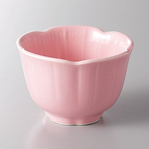 美浓烧 小钵碗 餐具 粉色 Kitty