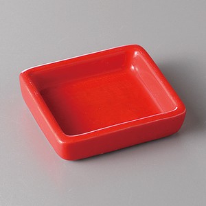 美濃焼 食器 赤一品皿 MINOWARE TOKI 美濃焼