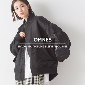 Blouson Nylon Puff Sleeve
