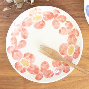 大餐盘/中餐盘 粉色 22.5cm