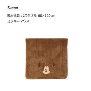 浴巾 米老鼠 浴巾 Skater 60 x 120cm