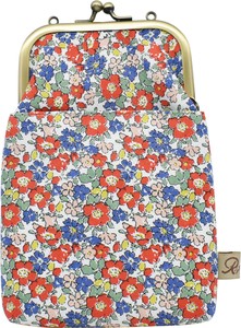 Shoulder Bag Gamaguchi 2Way Shoulder Floral Pattern
