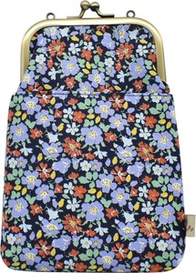 Shoulder Bag Gamaguchi 2Way Floral Pattern 2023 New