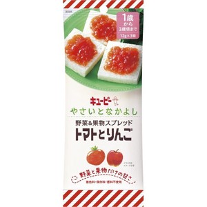 キユーピー 【納期2-4週間】野菜&くだものスプレッド トマトとりんご