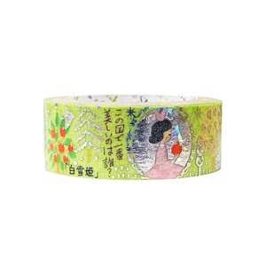 Washi Tape Jewelry Grim Snow White Glitter Masking Tape Made in Japan