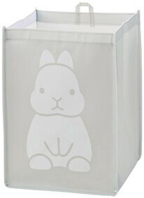 ウサギ 折りたたみランドリーBOX