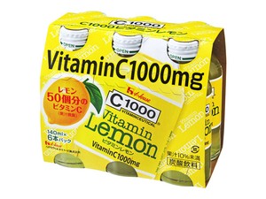 C1000Vレモン 6本P瓶 140X6 x5 【機能性食品】