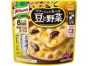 クノール ポタージュ豆と野菜北海道コーン 180g x7 【カップスープ】
