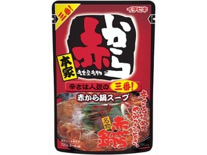 イチビキ ストレート赤から鍋スープ 3番 720g x10 【つゆ・だし】