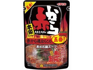 イチビキ ストレート赤から鍋スープ 5番 720g x10 【つゆ・だし】