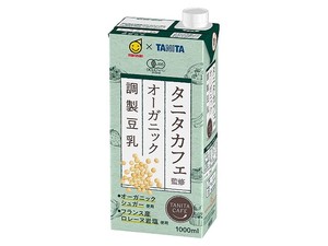 マルサンアイ タニタカフェ監修 オーガニック調整豆乳 1L x6 【豆乳】