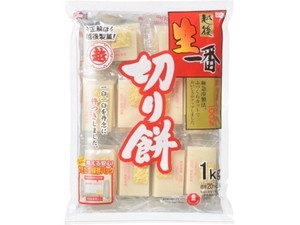 越後製菓 生一番 切り餅 1Kg x10 【お餅】