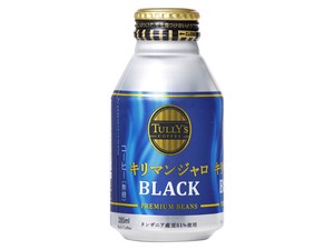 伊藤園 TULLY’S COFFEE  キリマンジャロブラック 缶 285ml x24 【コーヒー】