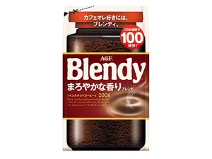 AGF ブレンディ まろやかな香りブレンド 袋 200g x12 【インスタントコーヒー】