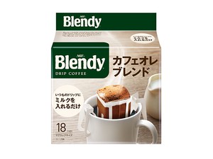 AGF ブレンディ カフェオレブレンド 袋 18袋 x6 【インスタントコーヒー】