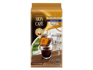 モンカフェ プレミアムブレンド 8gX10袋 x6 【コーヒー】