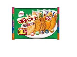 栗山米菓 ばかうけアソート ファミリー 36枚 x10 【米菓】